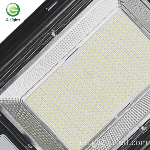 Farola led solar todo en uno de 100w 200w para exteriores